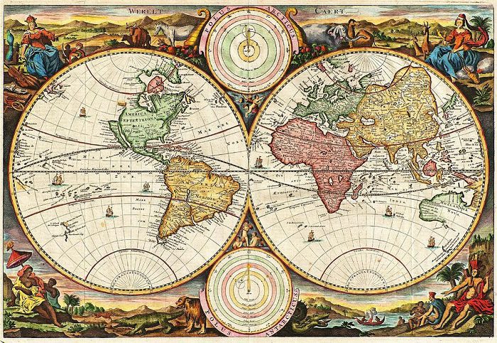 the planet on the table