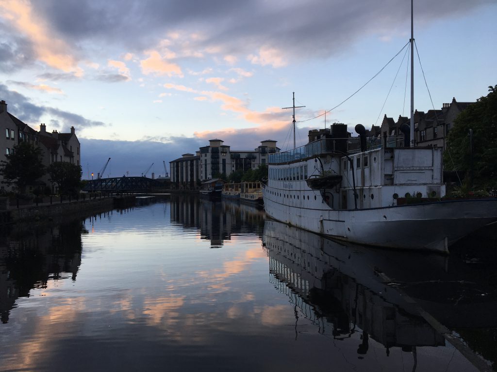 leith edimburgo porto