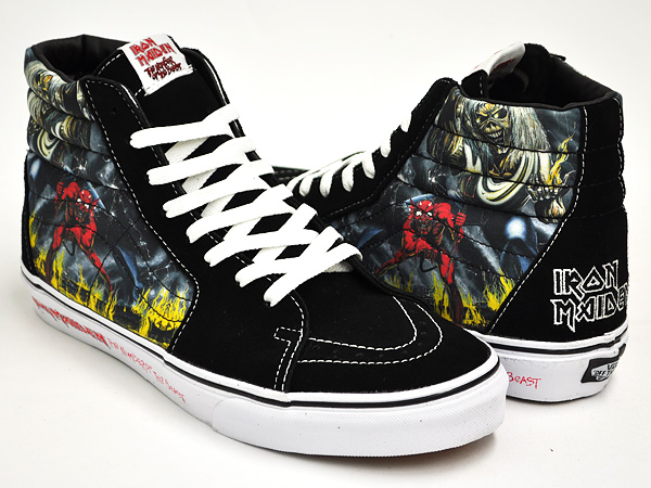 vans iron maiden