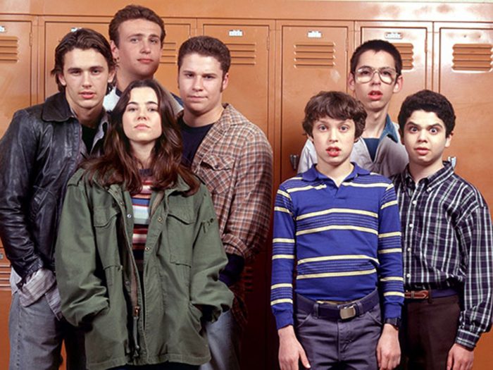 I protagonisti di Freaks And Geeks, in un'unica foto