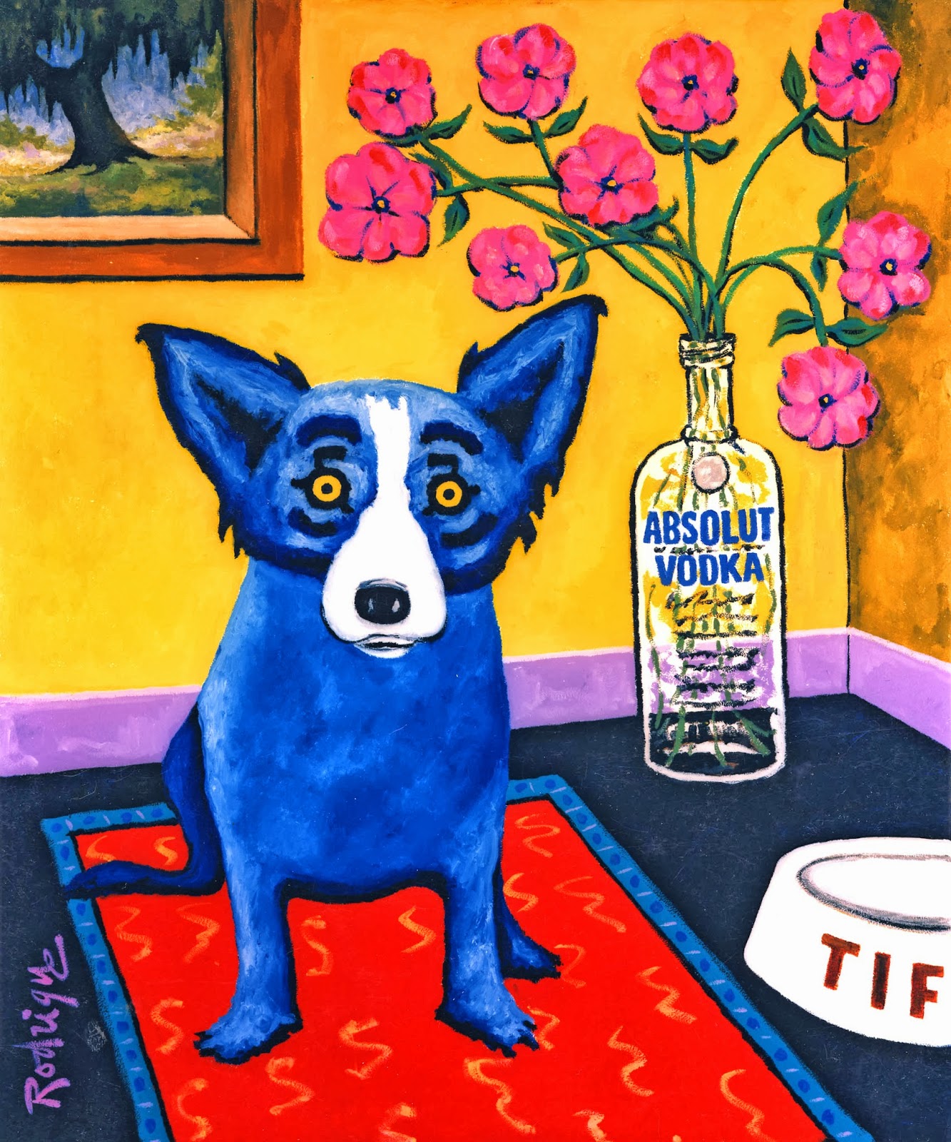 George Rodrigue, Absolut Rodrigue, 1993. 