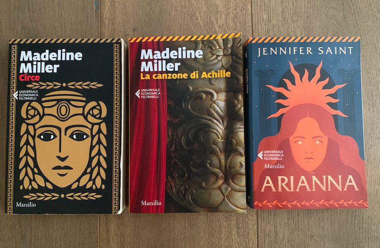 madeline miller circe la canzone di achille jennifer saint arianna copertina copertine