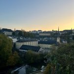 Luxembourg sunset