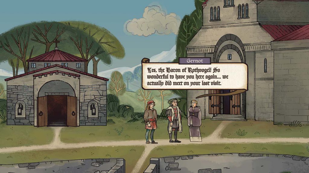 Pentiment dialog